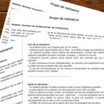 L'importance du projet de naissance